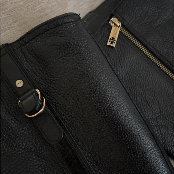 Tory Burch Tall black riding boots, size 8 - Picture 6 of 7